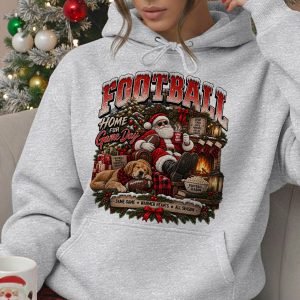 Holiday Retro Graphic 03 GAME DAY,FOOTBALL FAN,HALLOWEEN,CHRISTMAS - Vintage Football Pullover Hoodie | Gildan 18500