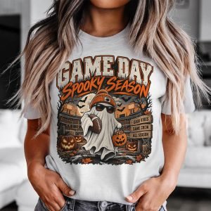 Holiday Retro Graphic 07 GAME DAY,FOOTBALL FAN,HALLOWEEN,CHRISTMAS - Vintage Football Graphic T Shirt | Gildan 5000