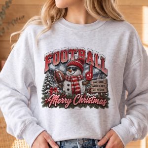Holiday Retro Graphic 10 GAME DAY,FOOTBALL FAN,HALLOWEEN,CHRISTMAS - Vintage Football Crewneck Sweatshirt | Gildan 18000