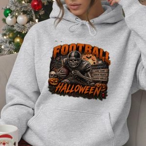 Holiday Retro Graphic 11 GAME DAY,FOOTBALL FAN,HALLOWEEN,CHRISTMAS - Vintage Football Pullover Hoodie | Gildan 18500
