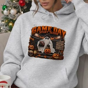 Holiday Retro Graphic 12 GAME DAY,FOOTBALL FAN,HALLOWEEN,CHRISTMAS - Vintage Football Pullover Hoodie | Gildan 18500