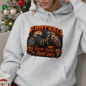 Holiday Retro Graphic 13 GAME DAY,FOOTBALL FAN,HALLOWEEN,CHRISTMAS - Vintage Football Pullover Hoodie | Gildan 18500
