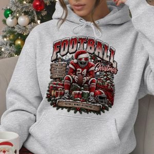 Holiday Retro Graphic 14 GAME DAY,FOOTBALL FAN,HALLOWEEN,CHRISTMAS - Vintage Football Pullover Hoodie | Gildan 18500