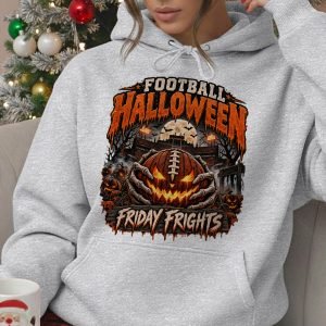 Holiday Retro Graphic 15 GAME DAY,FOOTBALL FAN,HALLOWEEN,CHRISTMAS - Vintage Football Pullover Hoodie | Gildan 18500