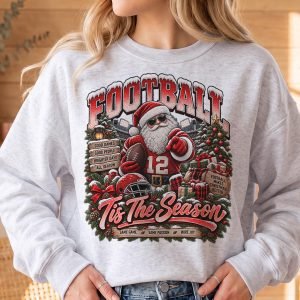 Holiday Retro Graphic 17 GAME DAY,FOOTBALL FAN,HALLOWEEN,CHRISTMAS - Vintage Football Crewneck Sweatshirt | Gildan 18000